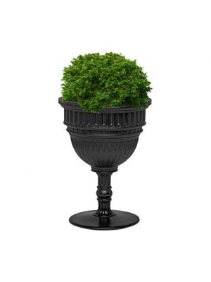 Qeeboo Fioriera Capitol Planter and Champagne Cooler in polietilene 